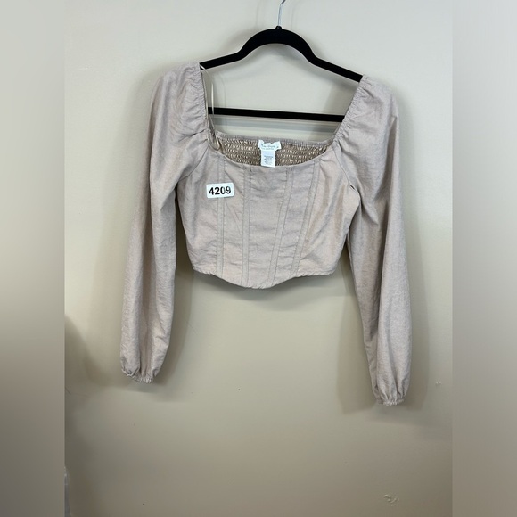 Kirious Los Angeles small 15 p2 p 15” length crop top long sleeve - Picture 4 of 7